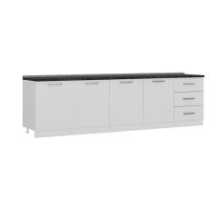 Minar 300 Cm Mutfak Dolabı Beyaz 300-B3-Alt Modül