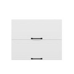 Alvinka Mutfak Modül Mbr_A Üst 2Yk1R 90-H72Cm Dolap Beyaz Beyaz Suntalam