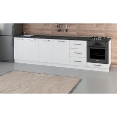 Minar 300 Cm Mutfak Dolabı Beyaz 300-B4-Alt Modül