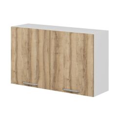 Alvinka Mutfak Modül Duz Üst 2Dk1R 120-H72Cm Dolap Beyaz Dore Suntalam