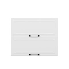 Alvinka Mutfak Modül Mbr_A Üst 2Yk1R 90-H72Cm Dolap Beyaz Beyaz Mdf