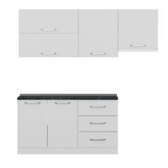 Minar 210 Cm Mutfak Dolabı Beyaz 210-B4