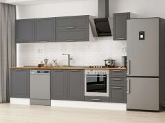 Alvinka 310X210 Cm Klasik Mebran Mutfak Dolabı M-E90S60S40-2