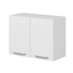 Alvinka Mutfak Modül Duz Üst 2Dk1R 80-H60Cm Dolap Beyaz Beyaz Suntalam