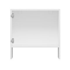 Alvinka Mutfak Modül Mbr_A Üst 1Dk 60-60-H72Cm Asp Dolap Beyaz Beyaz Mdf