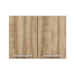 Alvinka Mutfak Modül Duz Üst 2Dk1R 80-H60Cm Dolap Beyaz Dore Suntalam