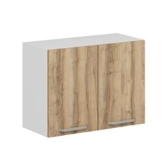 Alvinka Mutfak Modül Duz Üst 2Dk1R 80-H60Cm Dolap Beyaz Dore Mdf