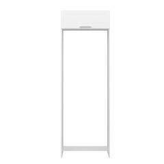 Alvinka Mutfak Modül Mbr_C 90-H240Cm Buz Dolabı Beyaz - Mdf