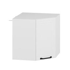 Alvinka Mutfak Modül Mbr_A Üst 1Dk1R 60-H60Cm Köşe Dolap Beyaz Beyaz Mdf