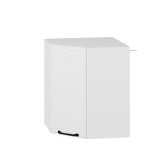 Alvinka Mutfak Modül Mbr_A Üst 1Dk1R 60-H72Cm Köşe Dolap Beyaz Beyaz Suntalam