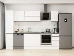 Alvinka 280X210 Cm High Gloss Mutfak Dolabı Mb-E80B40S40-2