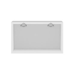 Alvinka Mutfak Modül Mbr_A Üst 1Yk 50-H30Cm Yuk Dolap Beyaz Beyaz Mdf