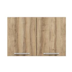 Alvinka Mutfak Modül Duz Üst 2Dk1R 90-H60Cm Dolap Beyaz Dore Mdf