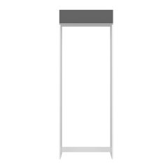 Alvinka Mutfak Modül J Kulp 100-H222Cm Buz Dolabı Antrasit - Mdf