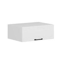 Alvinka Mutfak Modül Mbr_A Üst 1Yk 80-H30Cm Yuk Dolap Beyaz Beyaz Mdf