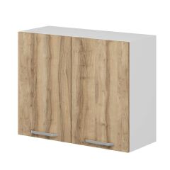 Alvinka Mutfak Modül Duz Üst 2Dk1R 90-H72Cm Dolap Beyaz Dore Mdf