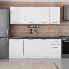 Minar 215 Cm Mutfak Dolabı Beyaz 215-B2