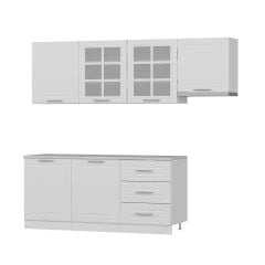 Minar 240 Cm Mebran C Mutfak Dolabı Beyaz 240-Mcb2