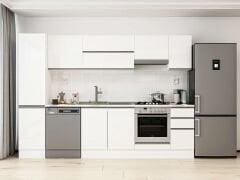 Alvinka 285X210 Cm High Gloss Mutfak Dolabı Mb-E80B45S40-1