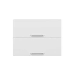 Alvinka Mutfak Modül Duz Üst 2Yk1R 80-H60Cm Dolap Beyaz Beyaz Mdf