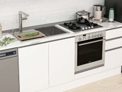 Alvinka 285X210 Cm High Gloss Mutfak Dolabı Mb-E80B45S40-3