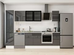 Alvinka 285X210 Cm High Gloss Mutfak Dolabı Mb-E80B45S40-3