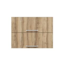 Alvinka Mutfak Modül Duz Üst 2Yk1R 80-H60Cm Dolap Beyaz Dore Mdf