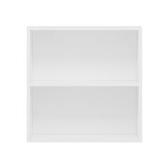 Alvinka Mutfak Modül Mbr_A Üst 1Dk1R 60-H60Cm Dolap Cam Beyaz Beyaz Mdf