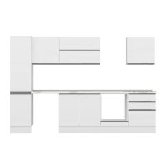 Alvinka 305X210 Cm High Gloss Mutfak Dolabı Mb-E80B45S60-2