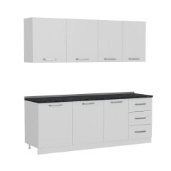 Minar 220 Cm Mutfak Dolabı Beyaz 220-B1