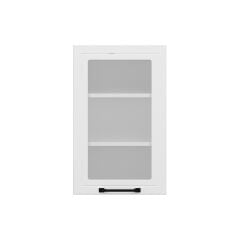 Alvinka Mutfak Modül Mbr_A Üst 1Dk2R 45-H72Cm Dolap Cam Beyaz Beyaz Suntalam