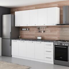 Minar 220 Cm Mutfak Dolabı Beyaz 220-B3