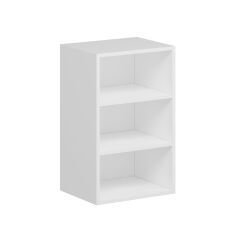 Alvinka Mutfak Modül Mbr_A Üst 1Dk2R 45-H72Cm Dolap Cam Beyaz Beyaz Mdf