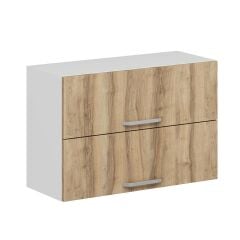 Alvinka Mutfak Modül Duz Üst 2Yk1R 90-H60Cm Dolap Beyaz Dore Mdf