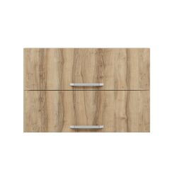 Alvinka Mutfak Modül Duz Üst 2Yk1R 90-H60Cm Dolap Beyaz Dore Mdf