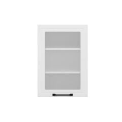 Alvinka Mutfak Modül Mbr_A Üst 1Dk2R 50-H72Cm Dolap Cam Beyaz Beyaz Suntalam