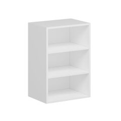 Alvinka Mutfak Modül Mbr_A Üst 1Dk2R 50-H72Cm Dolap Cam Beyaz Beyaz Mdf