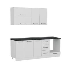 Minar 220 Cm Mutfak Dolabı Beyaz 220-B7