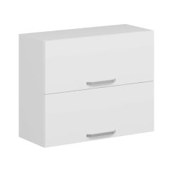 Alvinka Mutfak Modül Duz Üst 2Yk1R 90-H72Cm Dolap Beyaz Beyaz Suntalam