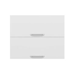 Alvinka Mutfak Modül Duz Üst 2Yk1R 90-H72Cm Dolap Beyaz Beyaz Suntalam